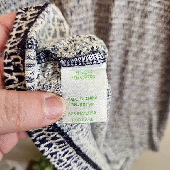 Lilly‎ Pulitzer Blaney Dress Ruffle Trim Navy Size XS - Picture 8 of 13